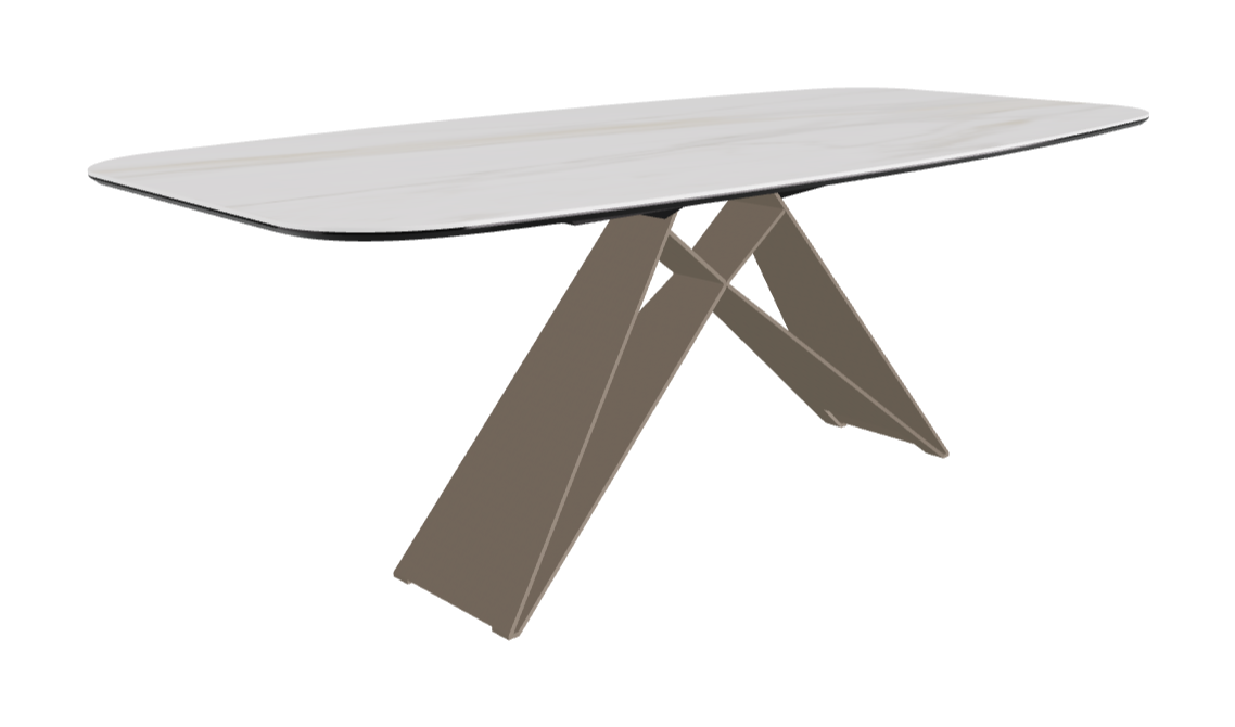 Cattelan Italia Premier Keramik Barrel & Biscuit Shaped Dining Table 200 & 220