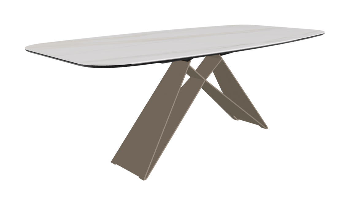 Cattelan Italia Premier Keramik Barrel & Biscuit Shaped Dining Table 200 & 220