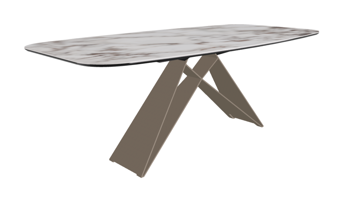 Cattelan Italia Premier Keramik Barrel & Biscuit Shaped Dining Table 200 & 220