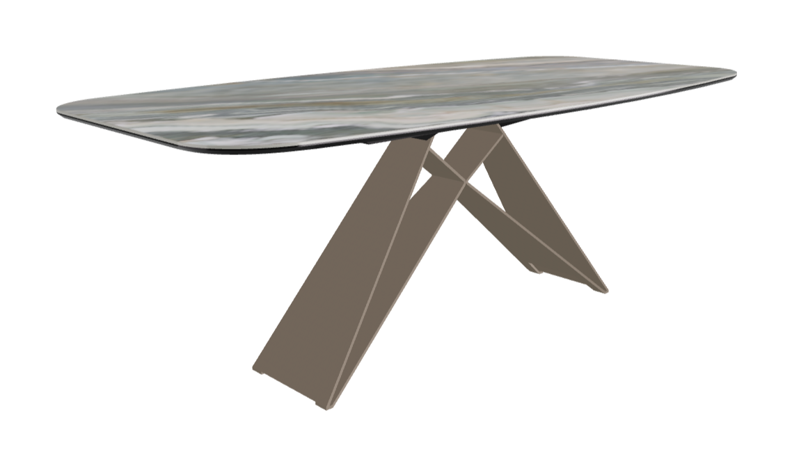 Cattelan Italia Premier Keramik Barrel & Biscuit Shaped Dining Table 200 & 220