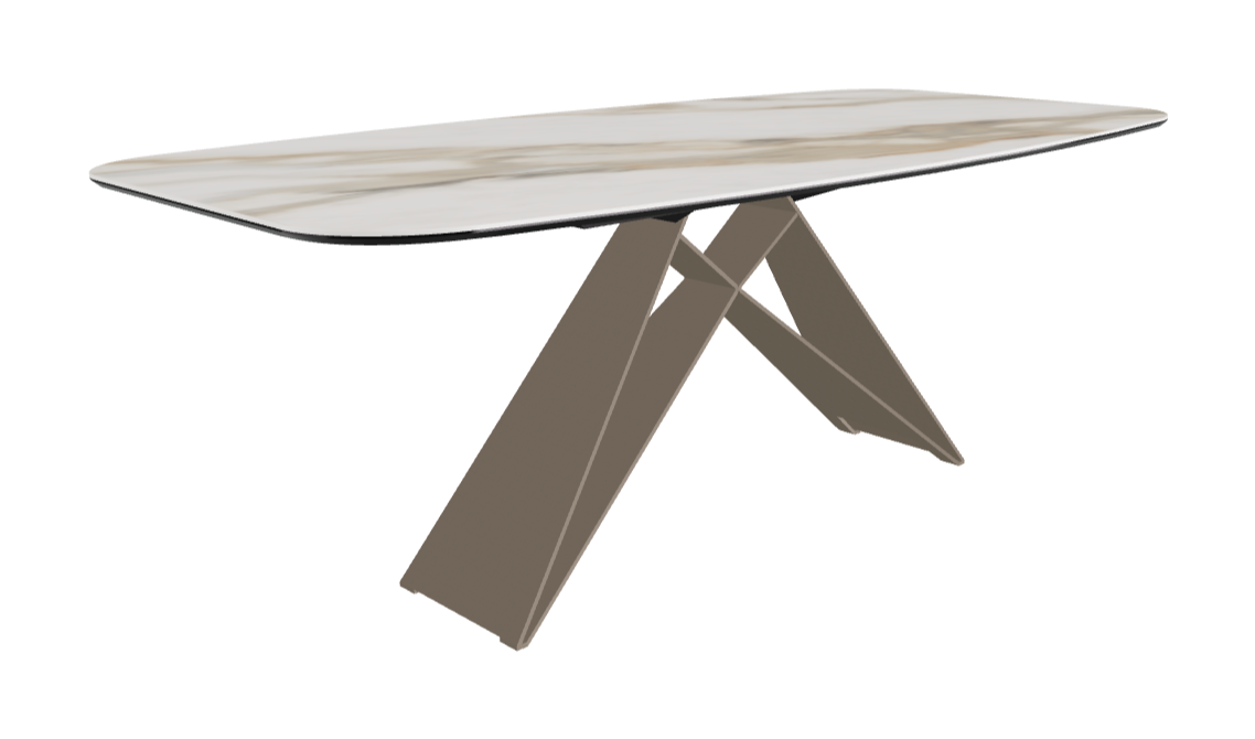 Cattelan Italia Premier Keramik Barrel & Biscuit Shaped Dining Table 200 & 220