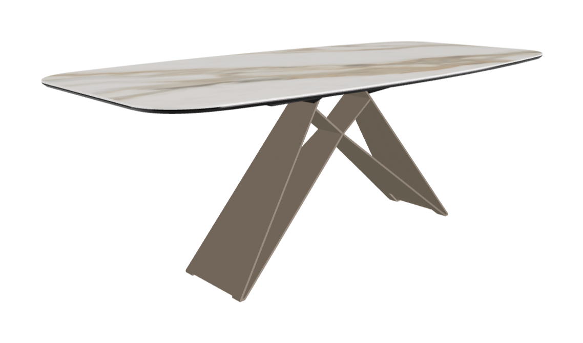 Cattelan Italia Premier Keramik Barrel & Biscuit Shaped Dining Table 200 & 220