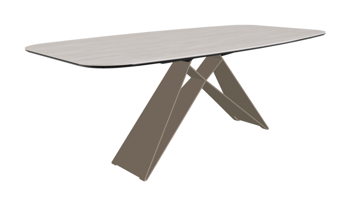 Cattelan Italia Premier Keramik Barrel & Biscuit Shaped Dining Table 200 & 220