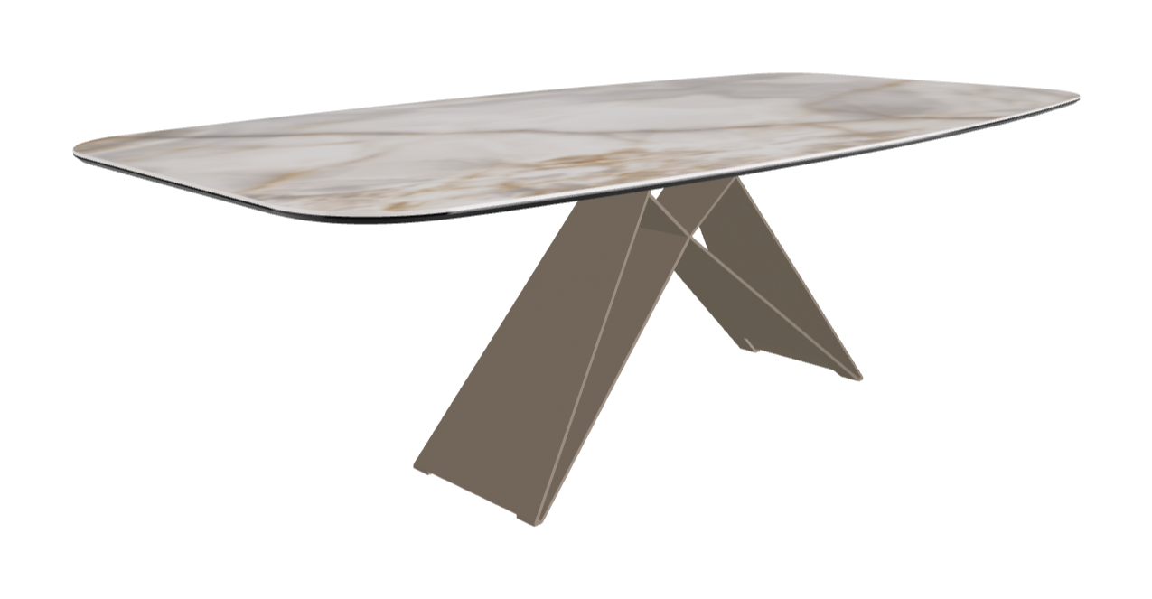 Cattelan Italia Premier Keramik Barrel Shaped Dining Table 240 & 300