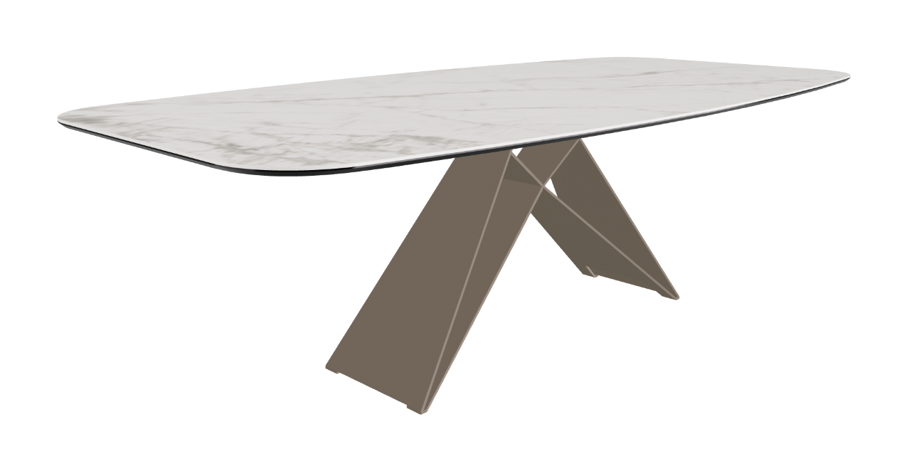 Cattelan Italia Premier Keramik Barrel Shaped Dining Table 240 & 300