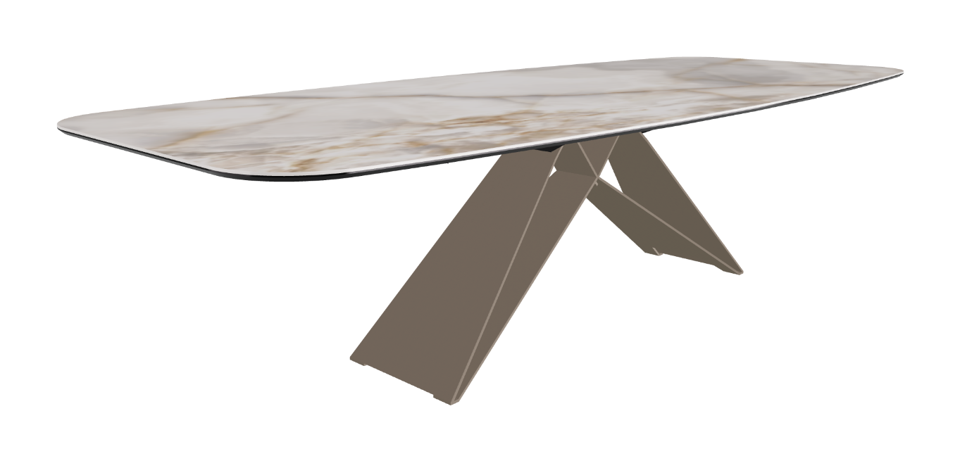 Cattelan Italia Premier Keramik Barrel Shaped Dining Table 240 & 300