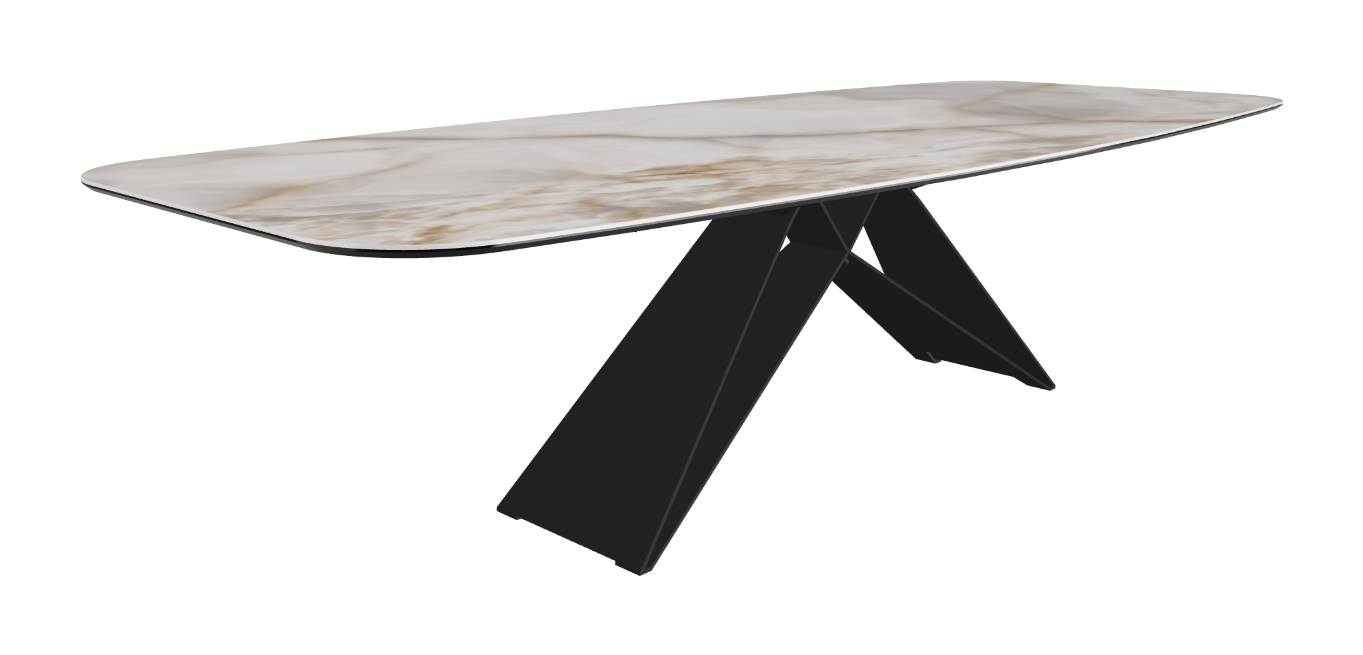 Cattelan Italia Premier Keramik Barrel Shaped Dining Table 240 & 300