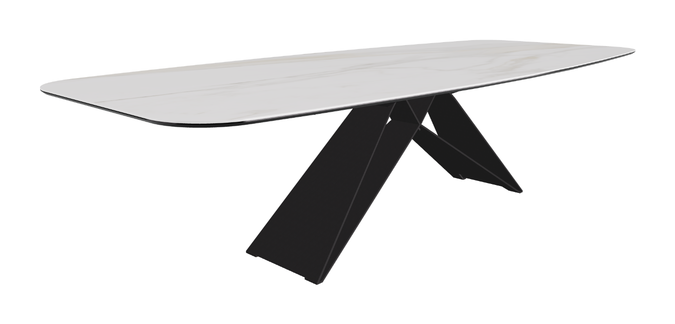 Cattelan Italia Premier Keramik Barrel Shaped Dining Table 240 & 300