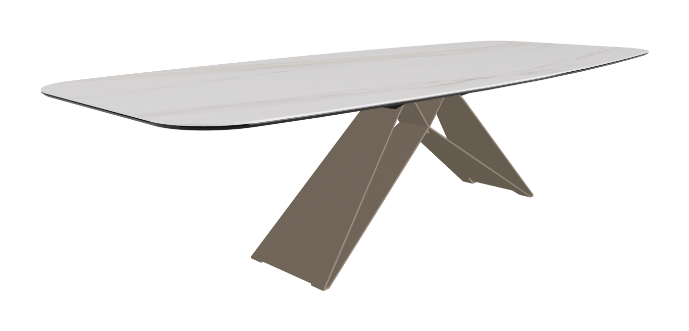 Cattelan Italia Premier Keramik Barrel Shaped Dining Table 240 & 300