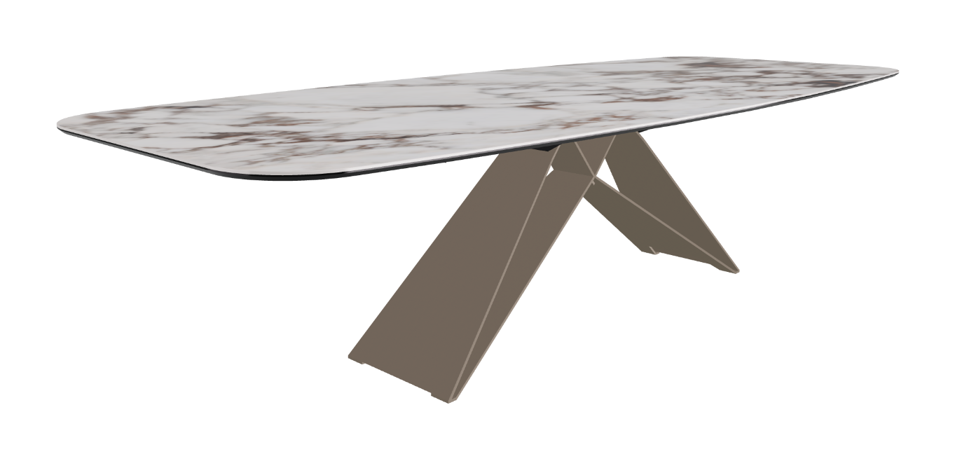 Cattelan Italia Premier Keramik Barrel Shaped Dining Table 240 & 300
