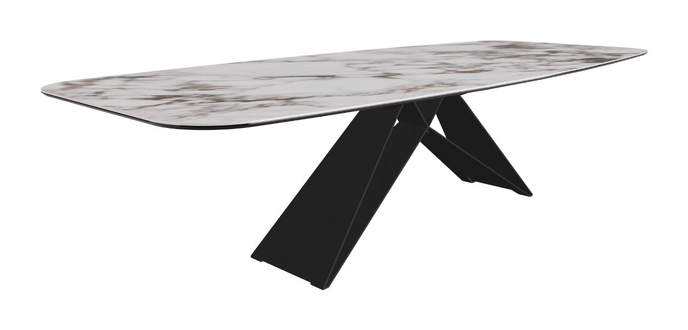 Cattelan Italia Premier Keramik Barrel Shaped Dining Table 240 & 300