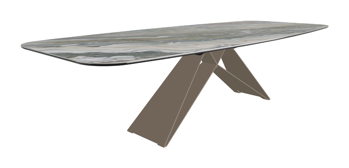 Cattelan Italia Premier Keramik Barrel Shaped Dining Table 240 & 300