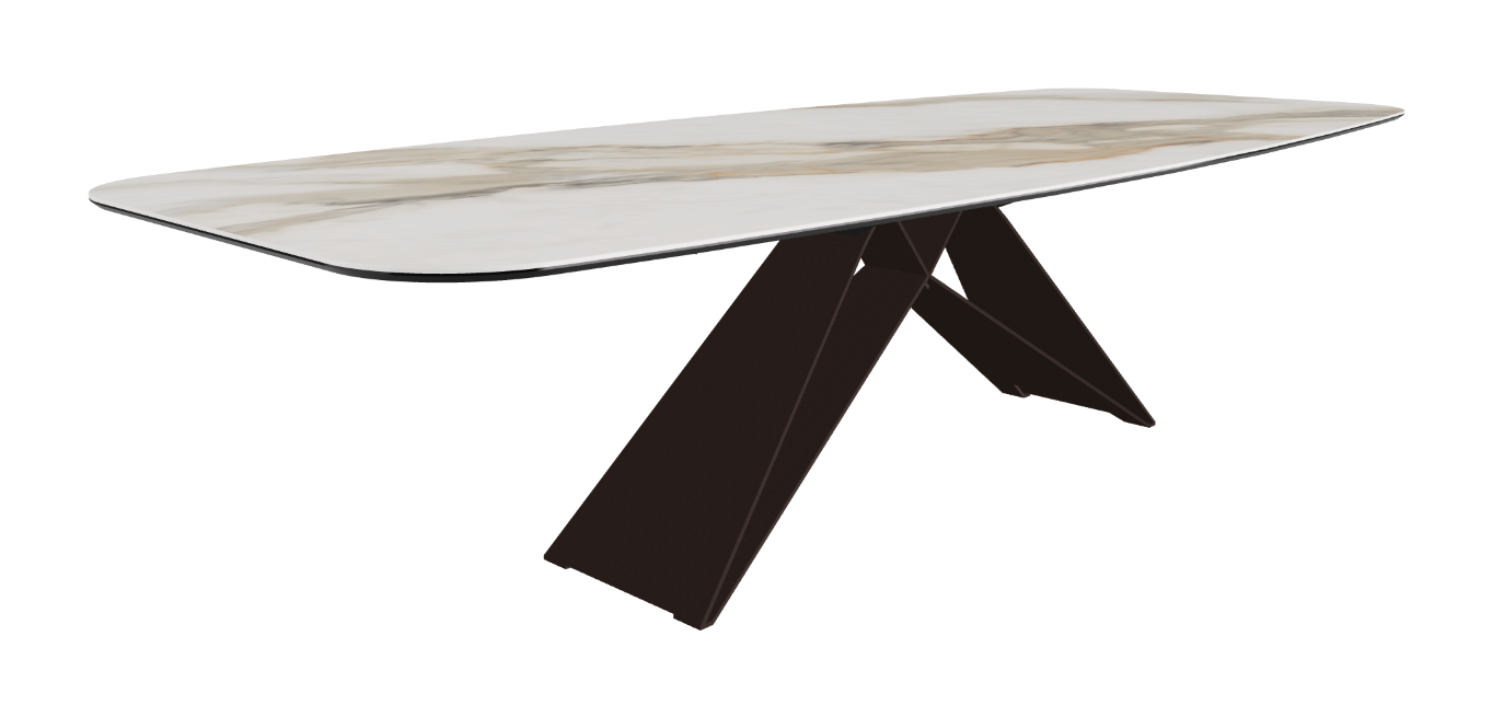Cattelan Italia Premier Keramik Barrel Shaped Dining Table 240 & 300