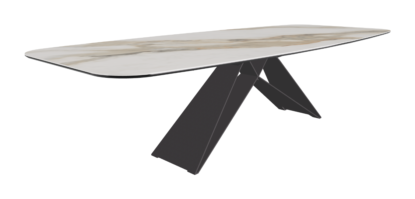 Cattelan Italia Premier Keramik Barrel Shaped Dining Table 240 & 300