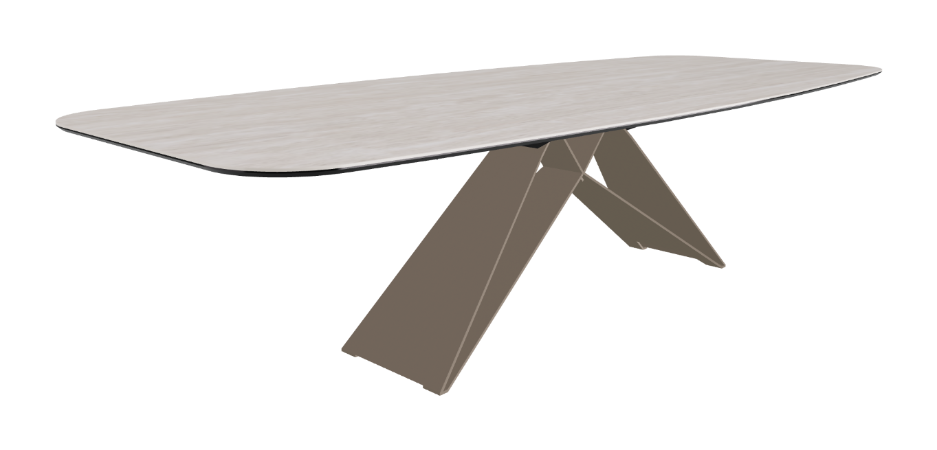 Cattelan Italia Premier Keramik Barrel Shaped Dining Table 240 & 300