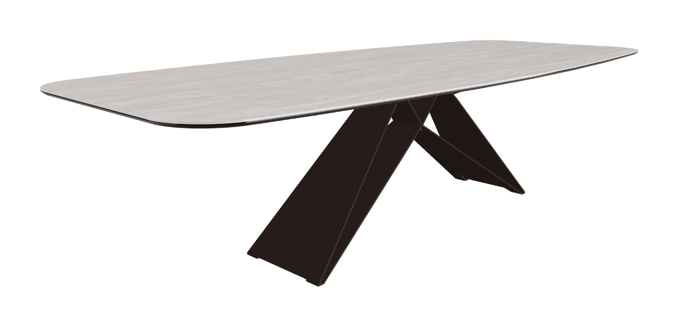Cattelan Italia Premier Keramik Barrel Shaped Dining Table 240 & 300