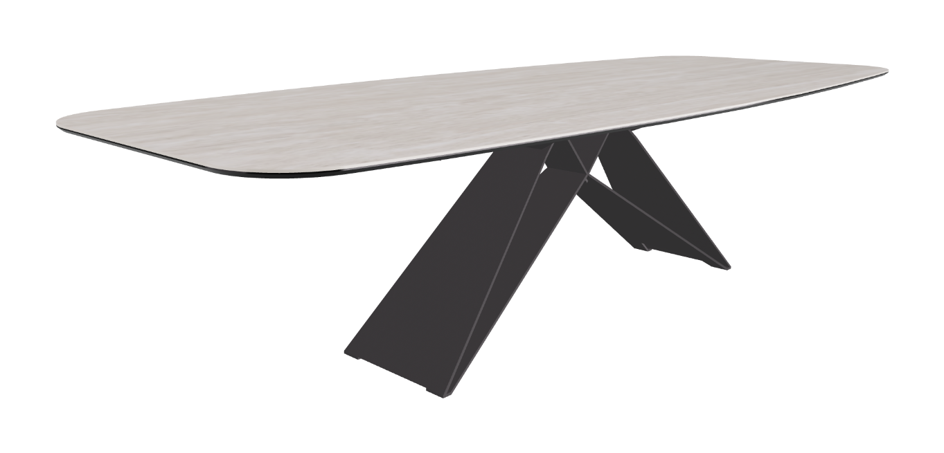 Cattelan Italia Premier Keramik Barrel Shaped Dining Table 240 & 300