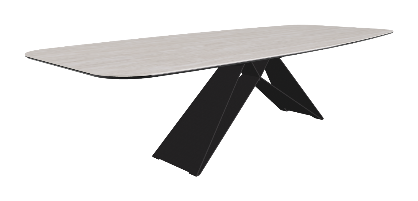 Cattelan Italia Premier Keramik Barrel Shaped Dining Table 240 & 300