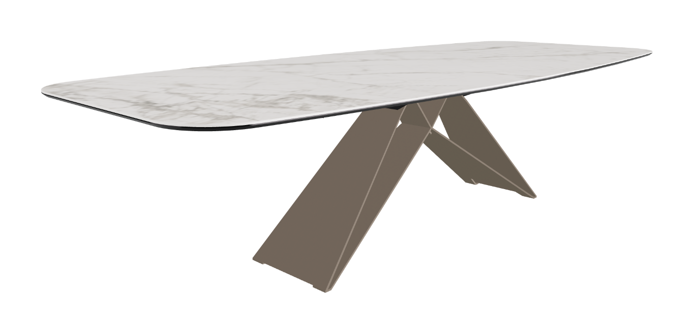 Cattelan Italia Premier Keramik Barrel Shaped Dining Table 240 & 300