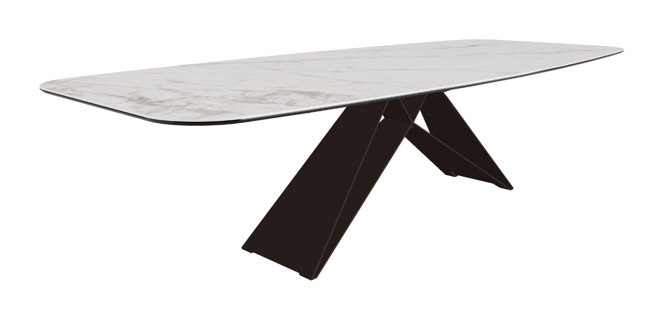 Cattelan Italia Premier Keramik Barrel Shaped Dining Table 240 & 300