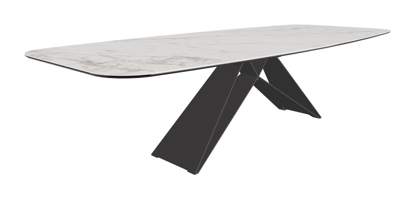 Cattelan Italia Premier Keramik Barrel Shaped Dining Table 240 & 300