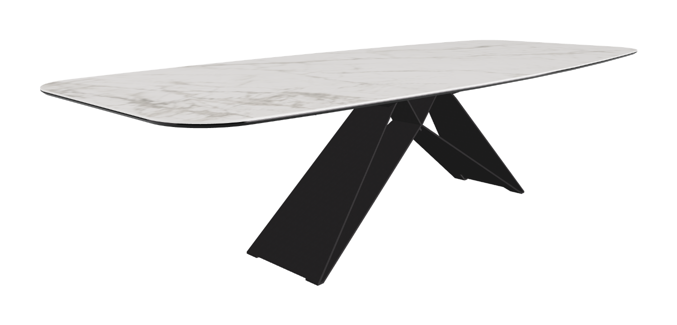 Cattelan Italia Premier Keramik Barrel Shaped Dining Table 240 & 300