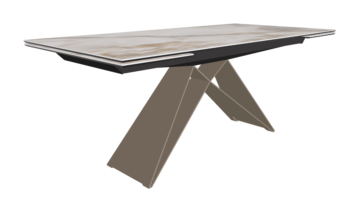 182-258x90x75h Rectangle Shaped_Alabastro_Titanium Embossed_Closed