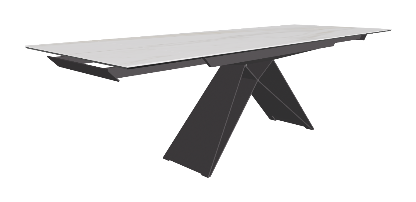182-258x90x75h Rectangle Shaped_Matt Golden Calacatta_Graphite Embossed_Closed