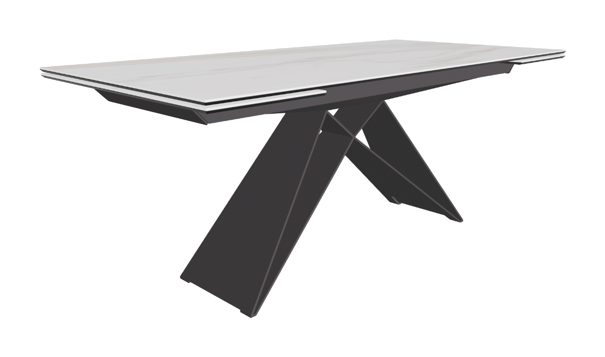 182-258x90x75h Rectangle Shaped_Matt Golden Calacatta_Graphite Embossed_Extended