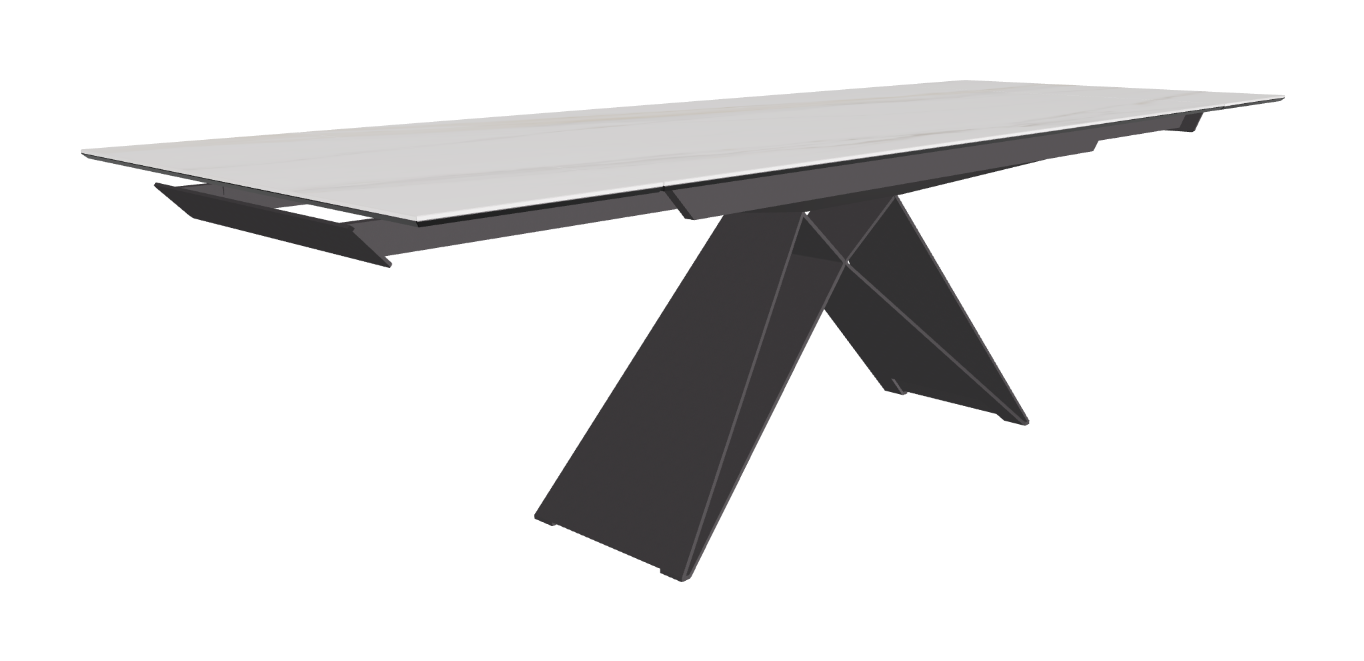 182-258x90x75h Rectangle Shaped_Glossy Golden Calacatta_Graphite Embossed_Extended