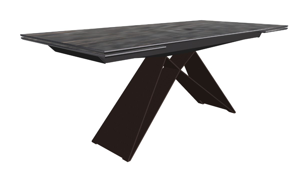 182-258x90x75h Rectangle Shaped_Matt Portoro_Bronze Embossed_Closed