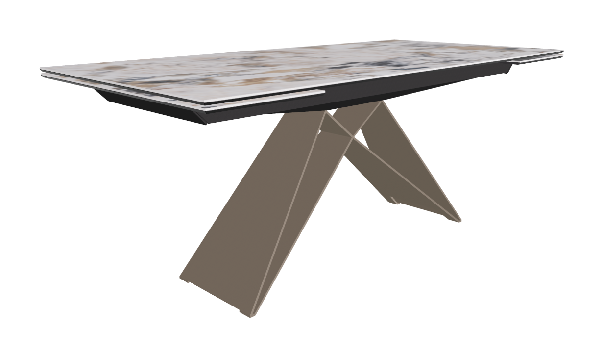182-258x90x75h Rectangle Shaped_Makalu_Titanium Embossed_Closed