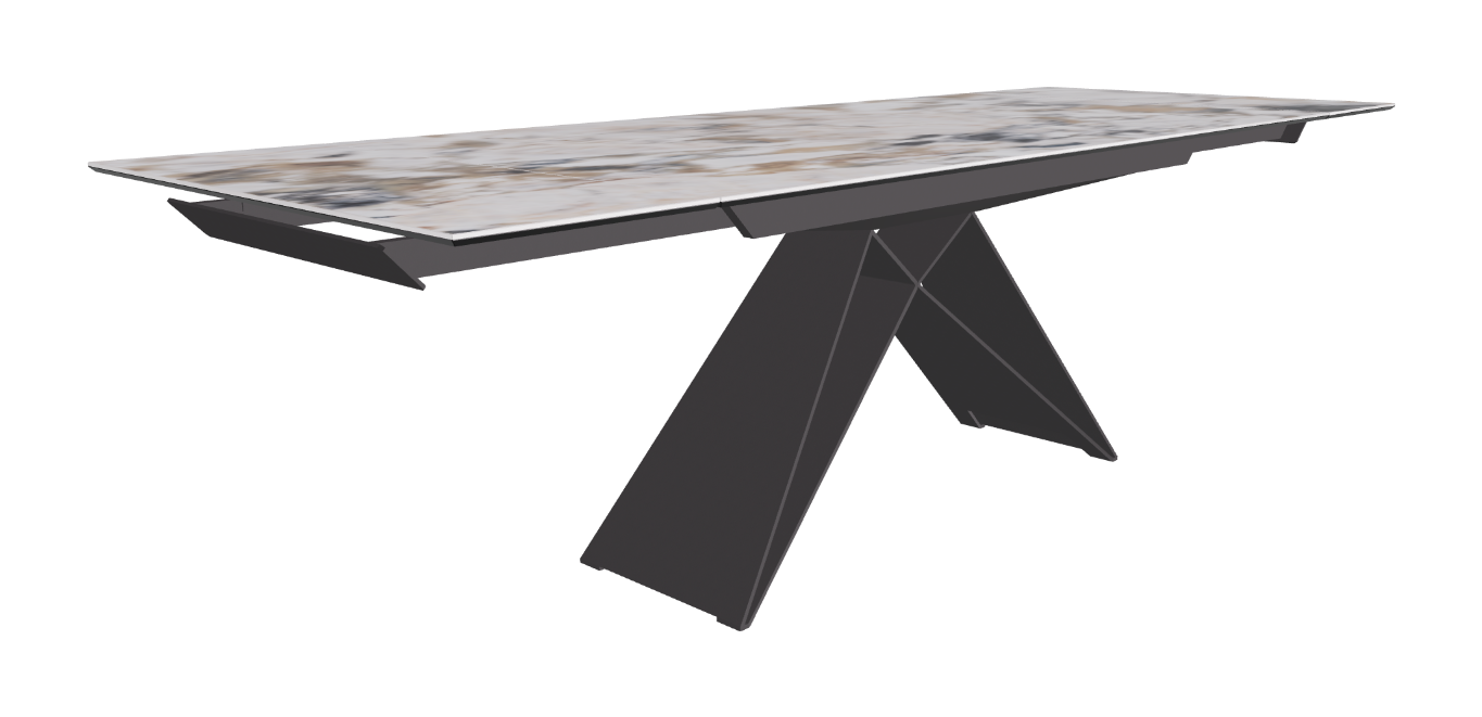 182-258x90x75h Rectangle Shaped_Makalu_Graphite Embossed_Extended