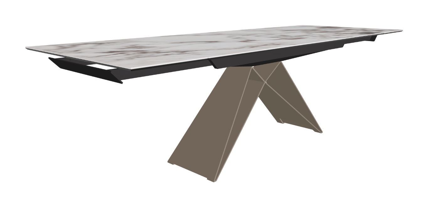 182-258x90x75h Rectangle Shaped_Breccia_Titanium Embossed_Extended