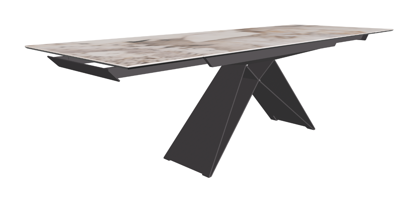 182-258x90x75h Rectangle Shaped_Corcovado_Graphite Embossed_Extended