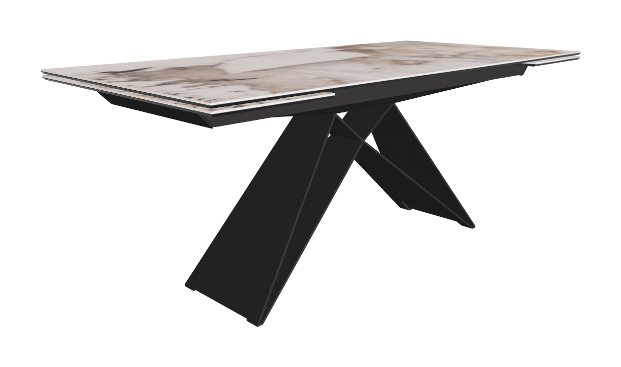 182-258x90x75h Rectangle Shaped_Corcovado_Black Embossed_Closed
