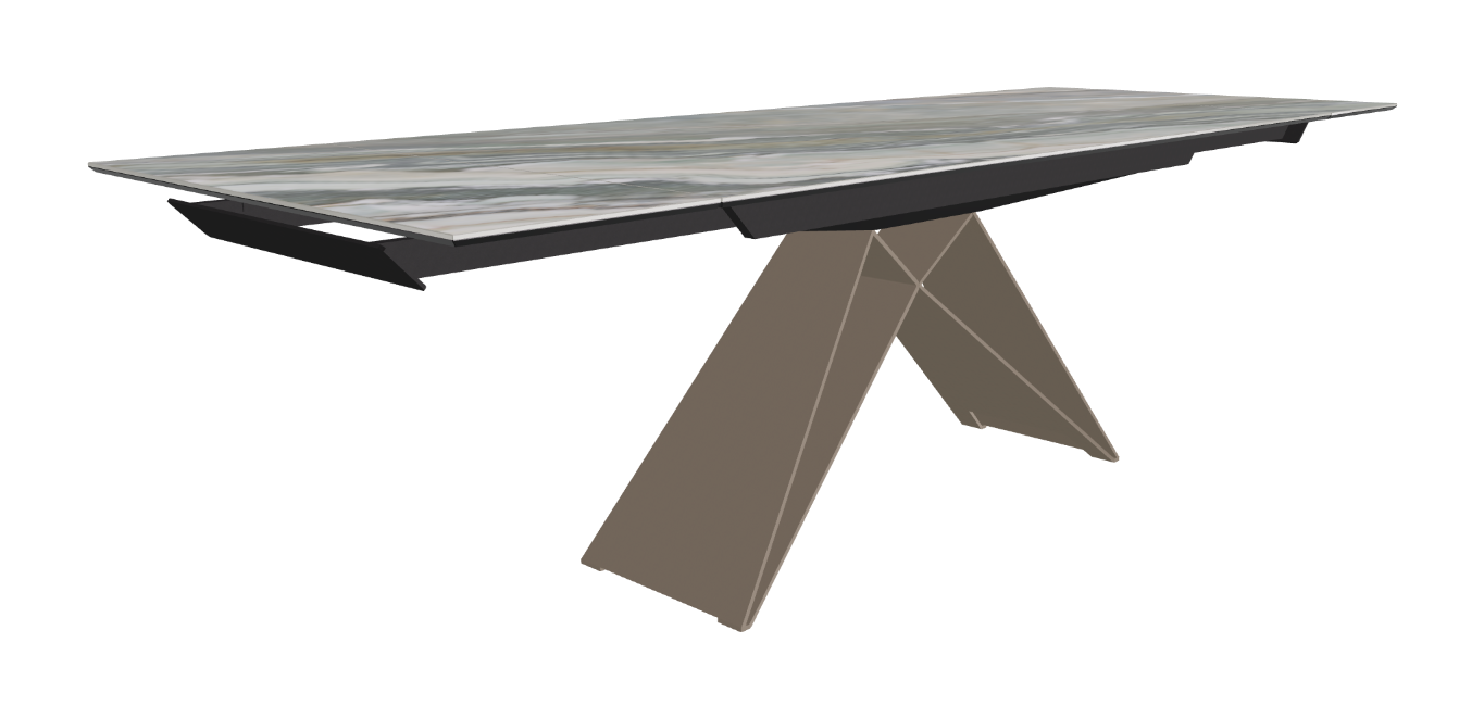 182-258x90x75h Rectangle Shaped_Kaindy_Titanium Embossed_Extended