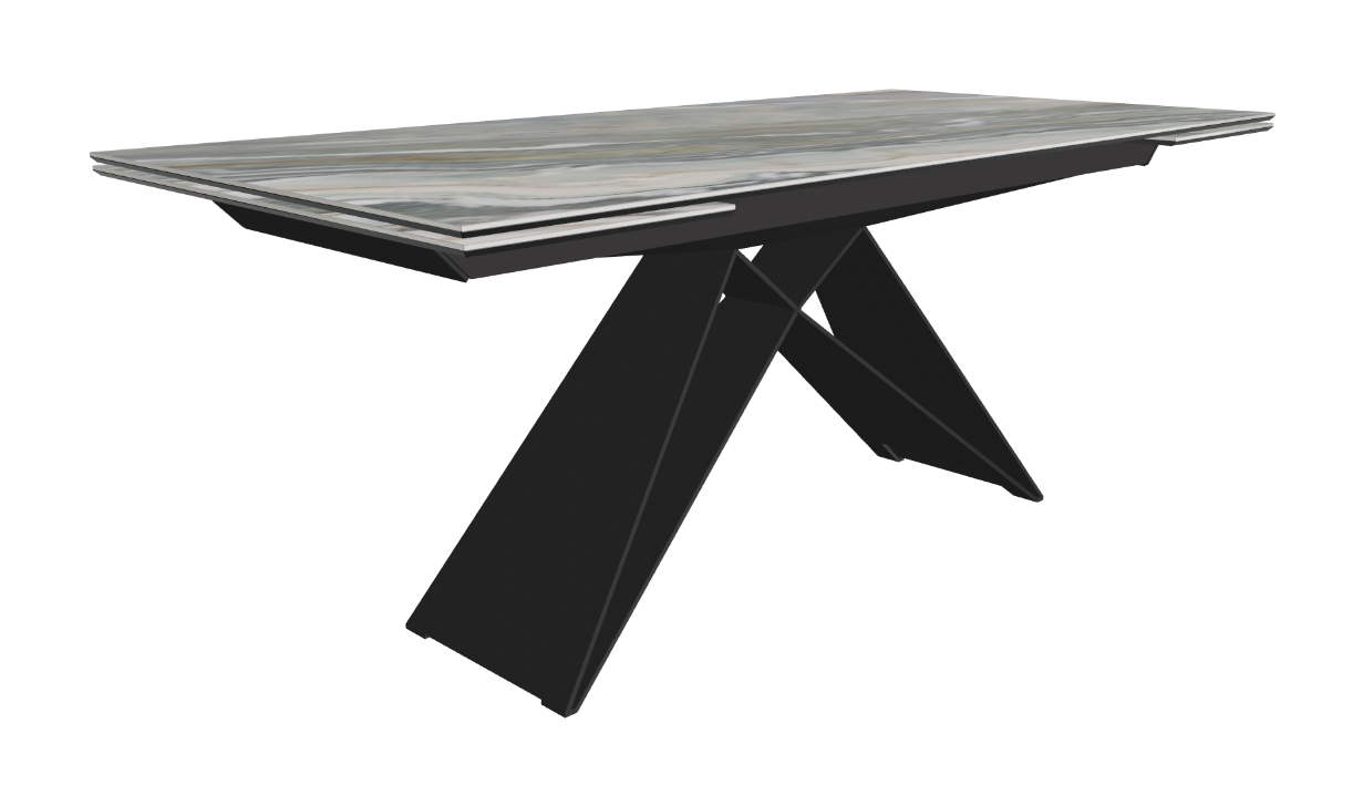 182-258x90x75h Rectangle Shaped_Kaindy_Black Embossed_Closed