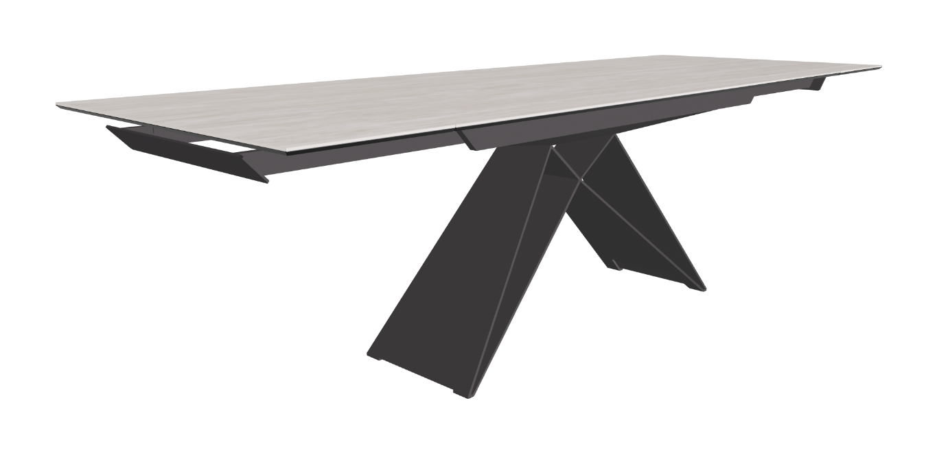 182-258x90x75h Rectangle Shaped_Colosseo_Graphite Embossed_Extended