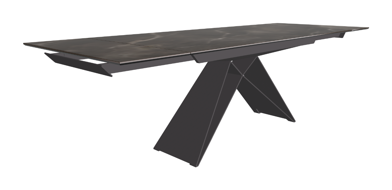 182-258x90x75h Rectangle Shaped_Andromeda_Graphite Embossed_Extended
