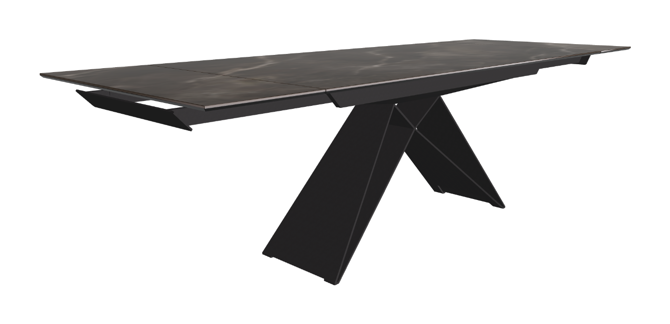 182-258x90x75h Rectangle Shaped_Andromeda_Black Embossed_Extended
