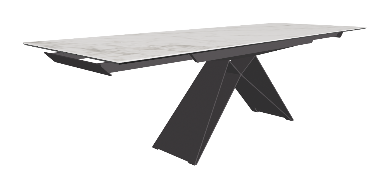 182-258x90x75h Rectangle Shaped_Matt Invisible_Graphite Embossed_Extended
