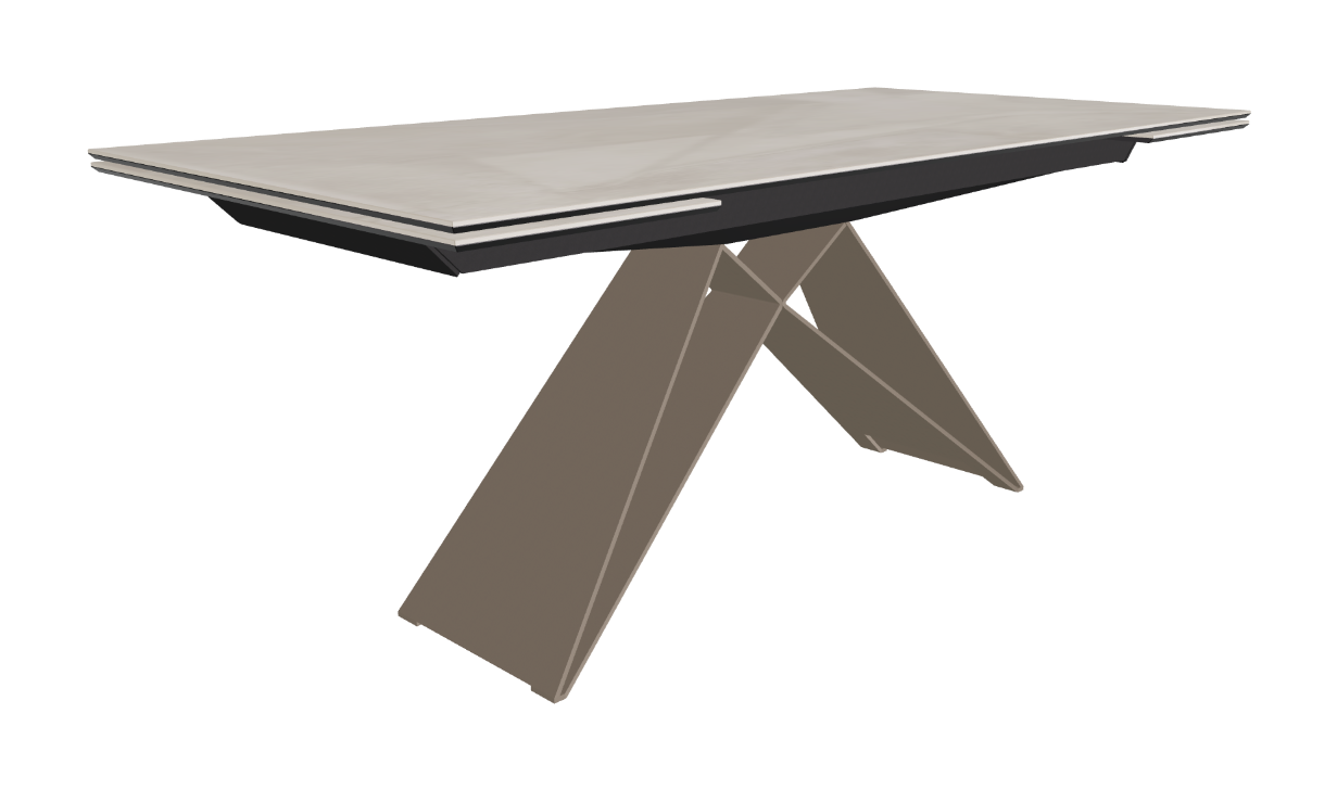 182-258x90x75h Rectangle Shaped_Luxor_Titanium Embossed_Closed