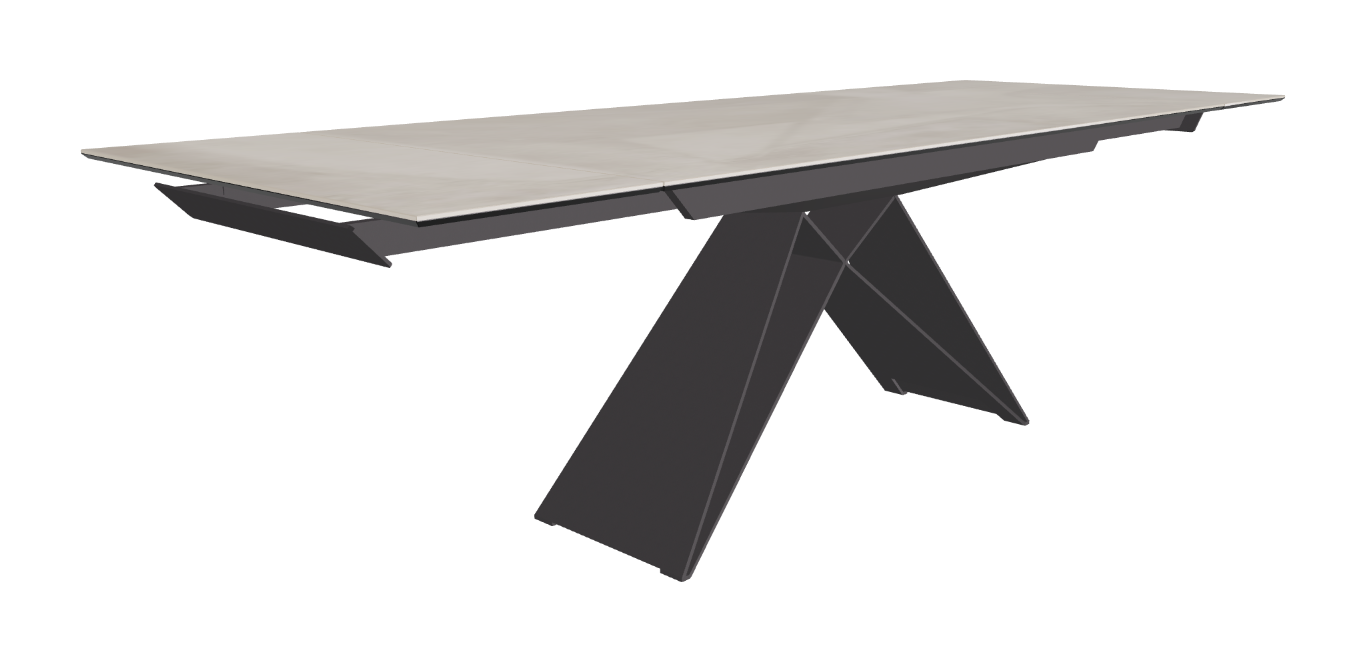 182-258x90x75h Rectangle Shaped_Luxor_Graphite Embossed_Extended