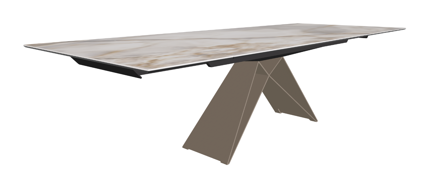 200-294x106x75h Rectangle Shaped_Alabastro_Titanium Embossed_Extended