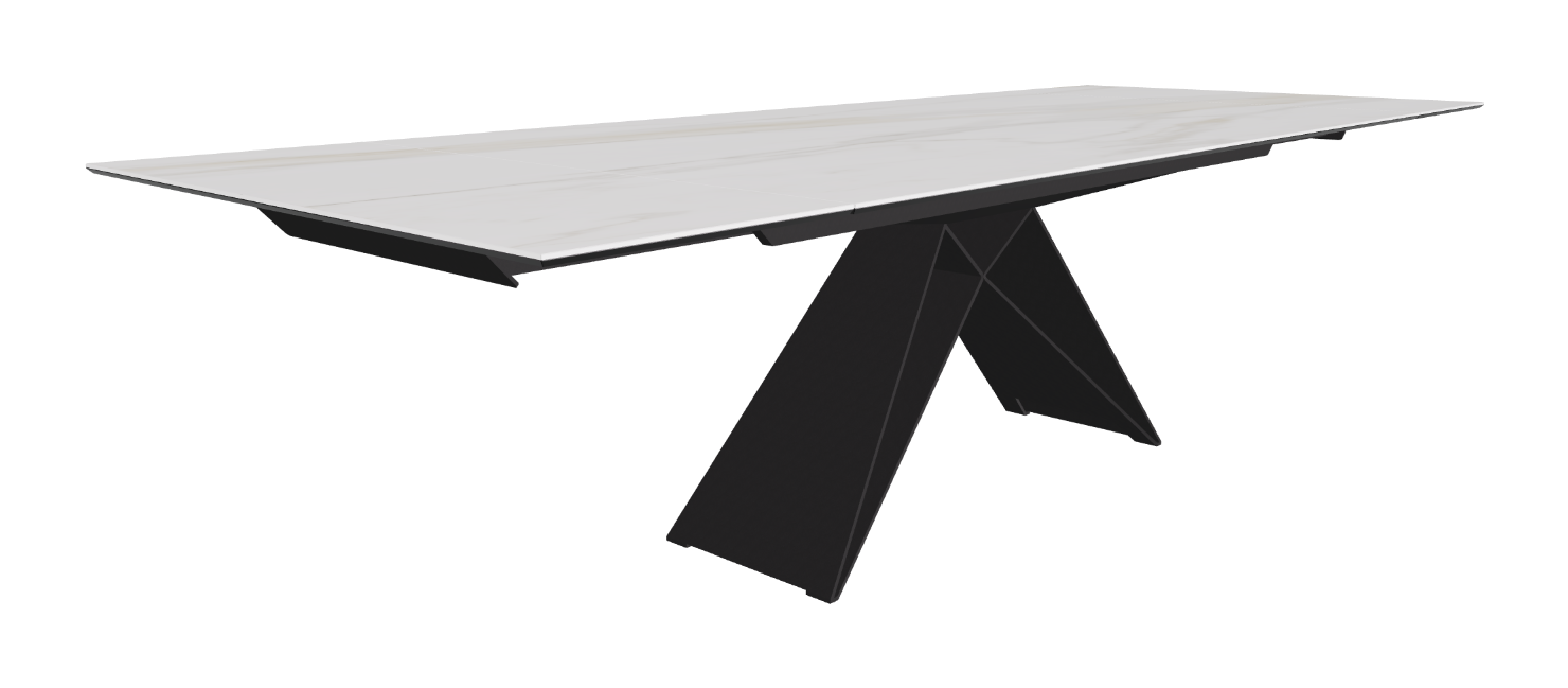 200-294x106x75h Rectangle Shaped_Matt Golden Calacatta_Black Embossed_Extended