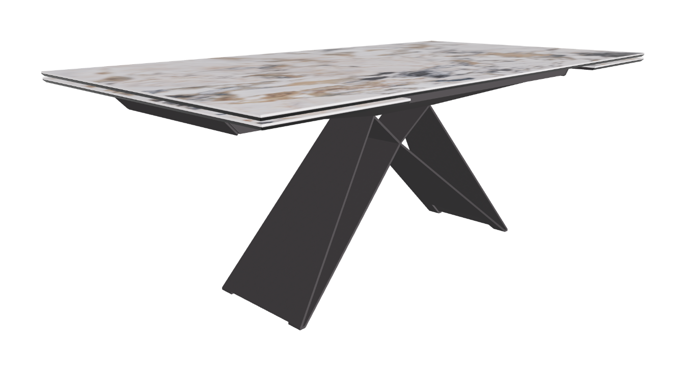 200-294x106x75h Rectangle Shaped_Makalu_Graphite Embossed_Closed