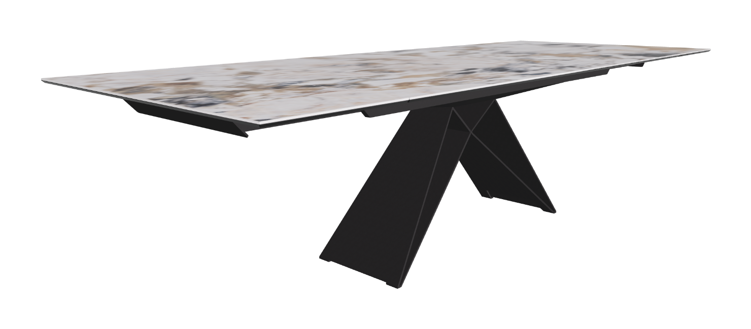 200-294x106x75h Rectangle Shaped_Makalu_Black Embossed_Extended