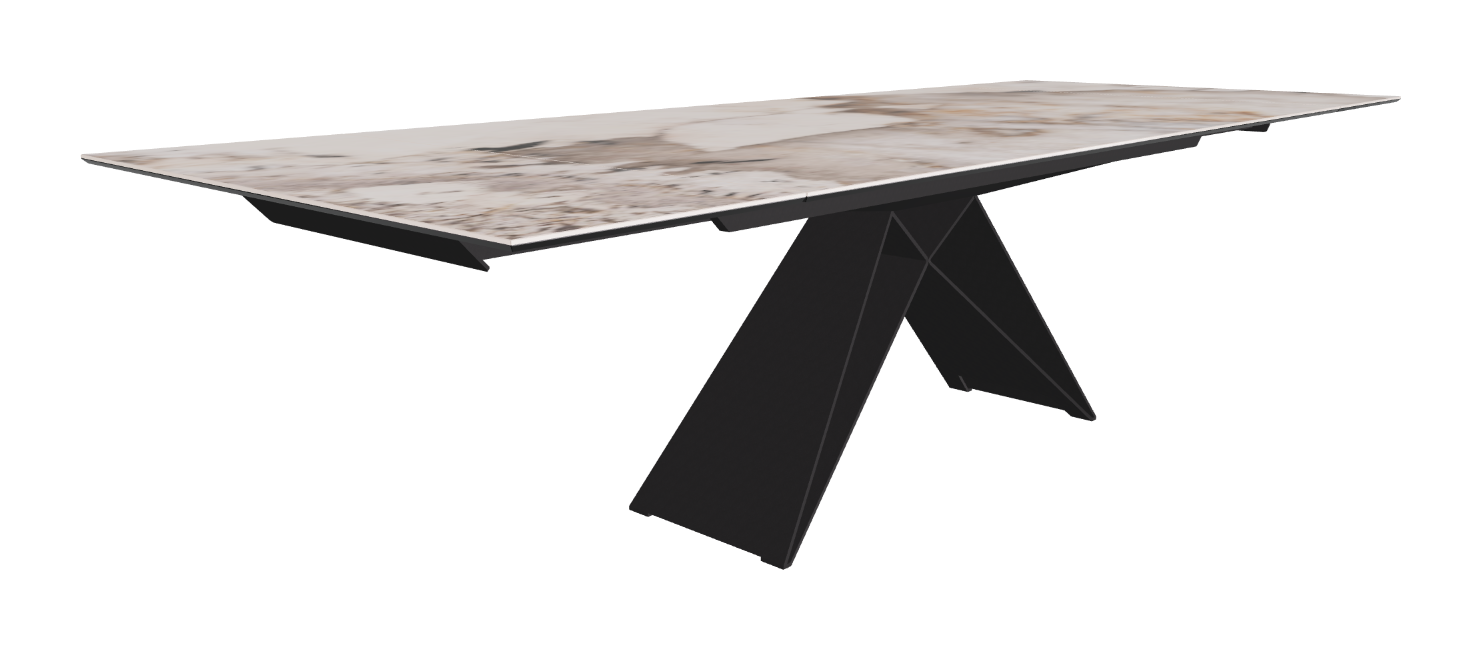 200-294x106x75h Rectangle Shaped_Corcovado_Black Embossed_Extended