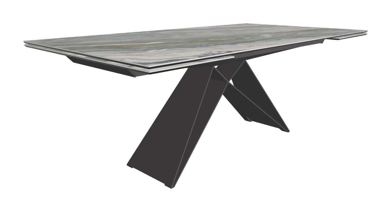 200-294x106x75h Rectangle Shaped_Kaindy_Graphite Embossed_Closed